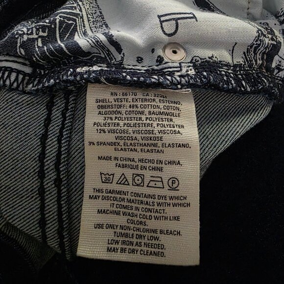 Pilcro & the Letterpress for Anthropologie Slim Boyfriend Jeans Jeggings Size 28 - Picture 6 of 10